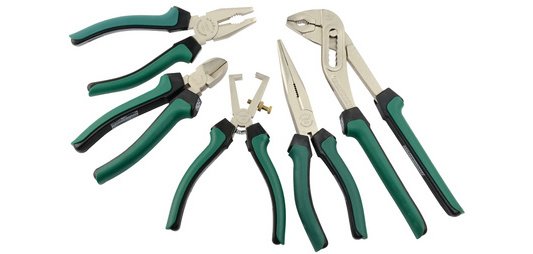 BRÜDER MANNESMANN Kit de pinces professionnelles, 5 pièces