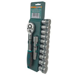Dopsleutelset 1/2'' BRÜDER MANNESMANN, 12-delig