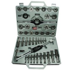 Kit de tarauds, 45 pièces, mallette