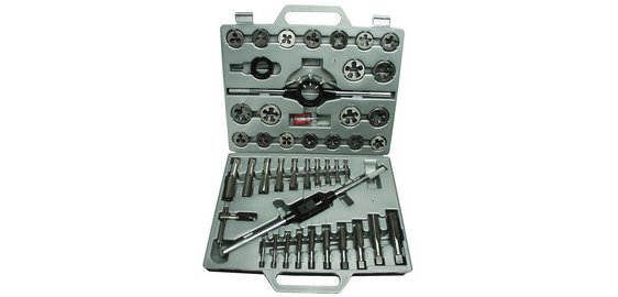 Kit de tarauds, 45 pièces, malette