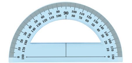 Rapporteur 180 degrés, 120 mm, incassable