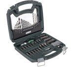 BRÜDER MANNESMANN Kit de forets & embouts, 75 pièces