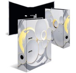 Classeur à levier 'Abstract', A4, motif à losanges