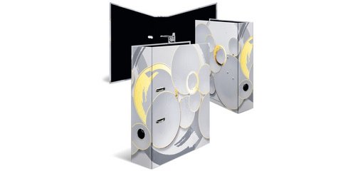 Classeur à levier 'Abstract', A4, motif à losanges