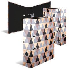 Classeur à motif 'Abstract', A4, Circles