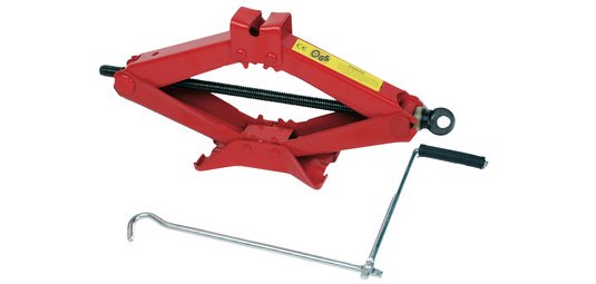 Cric pour voiture avec manivelle, 1,5 t