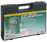 BRÜDER MANNESMANN Kit de forets & burins SDS PLUS, 13 pièces