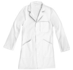 Werkjas Wonday unisex 100 % katoen 240g/m² wit