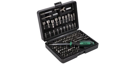 BRÜDER MANNESMANN Jeu d'embouts, 122 pièces