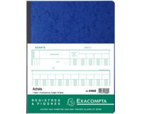 Piqûre comptable 'Achats', 320 x 250 mm, 80 pages