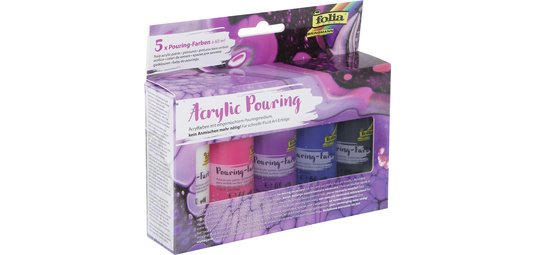 Peinture acrylique pour pouring 'INTENSE', assorti