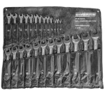 Jeu de clés plates, 25 pièces, 7-32 mm