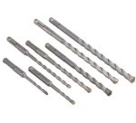 Kit de forets à béton, 11 pièces, mallette