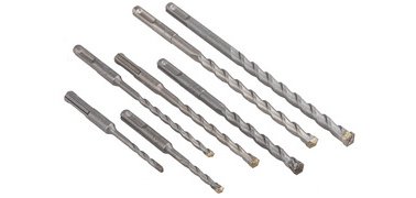 Kit de forets à béton, 11 pièces, mallette