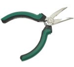 BRÜDER MANNESMANN Pince à bec pointu 'Elektronik', coudée