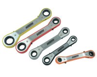 Kit de clé polygonale à cliquet, 5 pièces