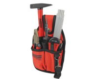 Sac avec kit d'outils 7 pièces, noir/rouge