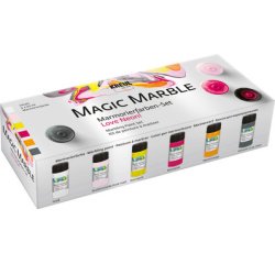 Magic Marble Marbling Paint, Love Neon Kit!