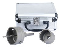 Dozenboorset, geschikt voor slagboormachine, 4-delig