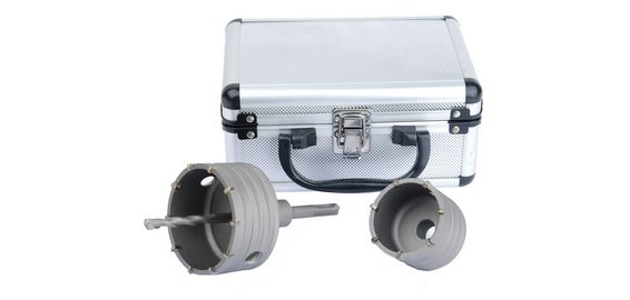 BRÜDER MANNESMANN Kit trépan à percussion carbure, 4 pièces