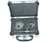 BRÜDER MANNESMANN Kit trépan à percussion carbure, 4 pièces