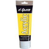 Peinture acrylique el Greco, tube 75 ml