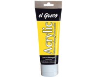 Peinture acrylique el Greco, tube 75 ml