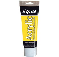 Peinture acrylique el Greco, tube 75 ml