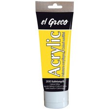 Peinture acrylique el Greco, tube 75 ml