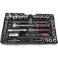 Jeu d'outils, 155 pièces, caisse à outils