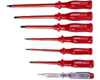 BRÜDER MANNESMANN Kit de tournevis VDE, 7 pièces