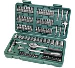 BRÜDER MANNESMANN Jeu de douilles & embouts, 130 pièces