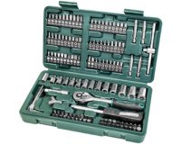 BRÜDER MANNESMANN Jeu de douilles & embouts, 130 pièces