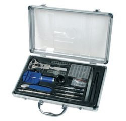 Kit d'outils d'horloger, mallette en alu