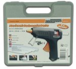 Pistolet à colle, malette en plastique