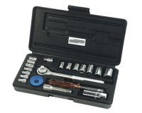 Jeu de douilles 1/4' + 3/8', 20 pièces