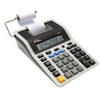 Calculatrice imprimante 120 PD, gris / noir