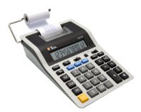 Calculatrice imprimante 120 PD, gris / noir