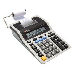 Calculatrice imprimante 120 PD, gris / noir
