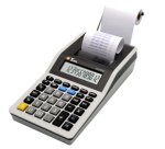 Calculatrice imprimante 110 PD, gris / noir
