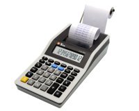 Calculatrice imprimante 110 PD, gris / noir