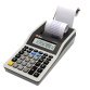 Calculatrice imprimante 110 PD, gris / noir