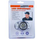 Lampe frontale LED, pivotante, à 7 LED