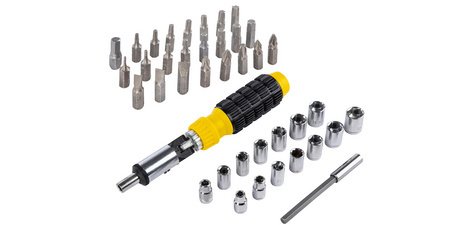 Jeu d'embouts de vissage & clés à douille