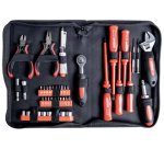 BRÜDER MANNESMANN Kit d'outils pour électronique, 45 pièces