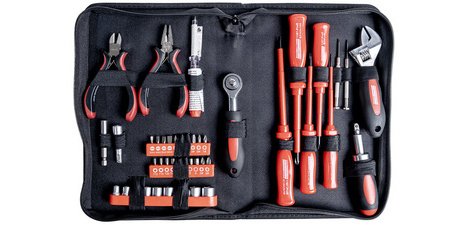 BRÜDER MANNESMANN Electronic Tool Kit, 45 Pieces