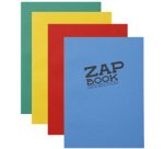 Zap Book carnet collé 160F A6 80g - Aléatoire