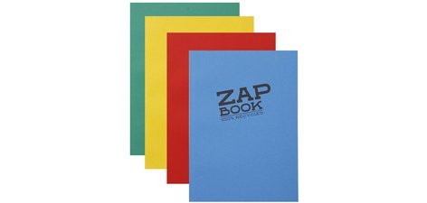Carnet d'esquisse ZAP BOOK, A4, 80 g/m2