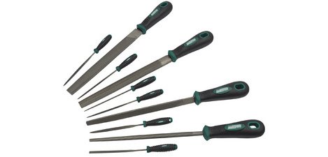 BRÜDER MANNESMANN Werkstatt-Feilen-Set, 10-teilig, Blisterpackung