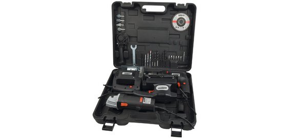 Kit d'outils électroportatifs, 4 pièces